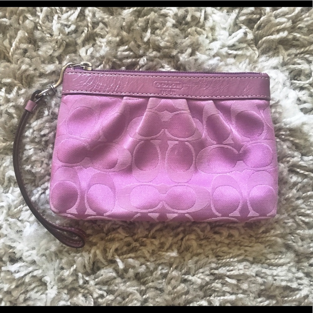 Coach wristlet